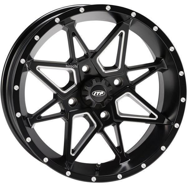 【USA在庫あり】 itp1421954727B ITP ホイール トルネード 14X7 2+5 4/110 マットブラック SP店