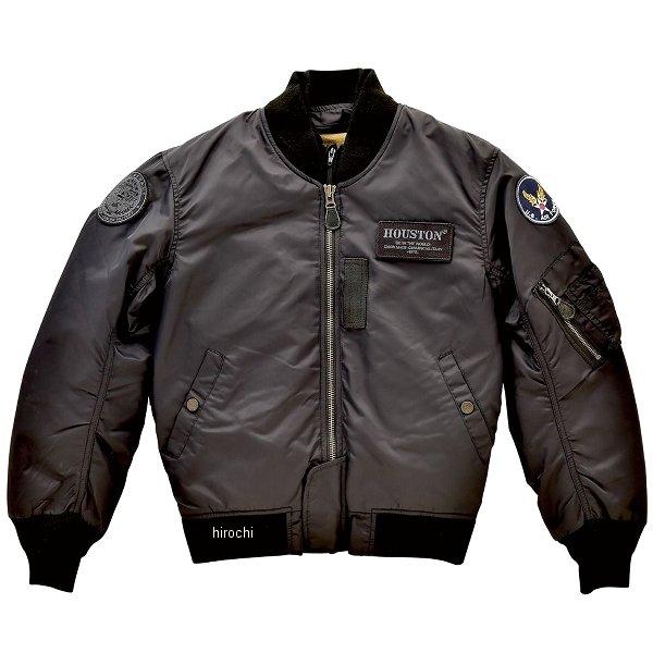 HTVA2211WBKL HTVA2211W ヒューストン HOUSTON 2024年秋冬モデル ジャケット MA-1 M/C 黒 Lサイズ HD店