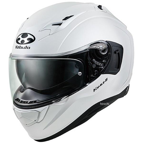 他サイト： 4966094584634 オージーケーカブト OGK KABUTO フルフェイスヘルメット KAMUI-3 パールホワイト Lサイズ SP店の商品画像