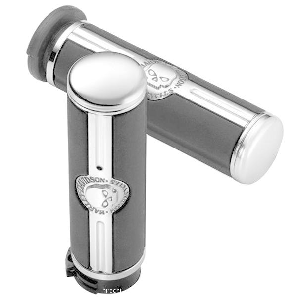 Harley Davidson 56740-04 ハーレー純正 ハンドグリップ スカル 