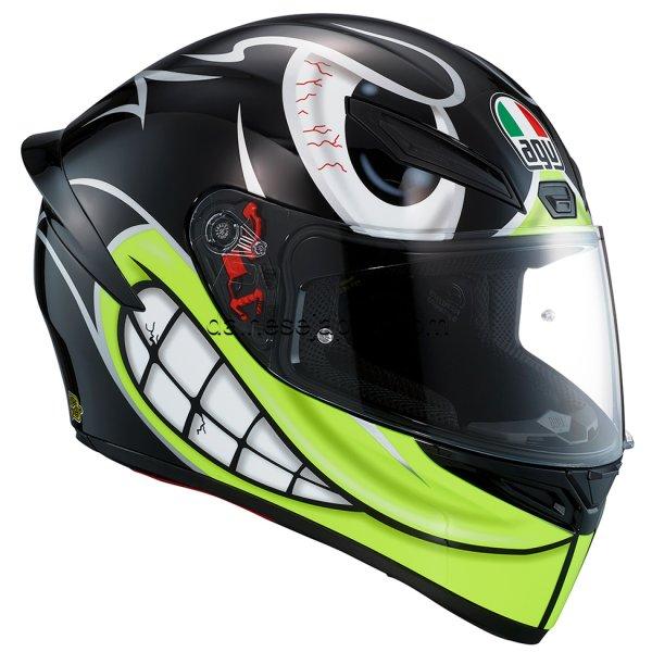 30％OFF】 エージーブイ AGV フルフェイスヘルメット K1 BIRDY 黒 M