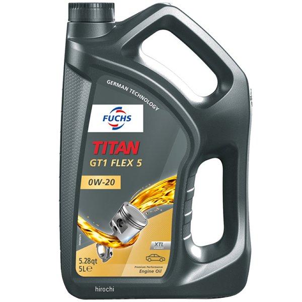 A602008138 フックス FUCHS エンジンオイル TITAN GT1 FLEX 5 0W-20 5L SP店