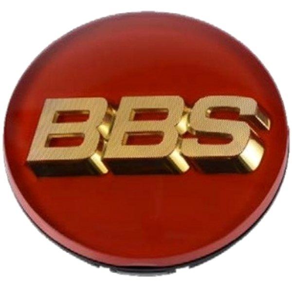 【USA在庫あり】 bbs56.24.100 BBS センターキャップ 56mm Red/Gold (56.24.012) SP店