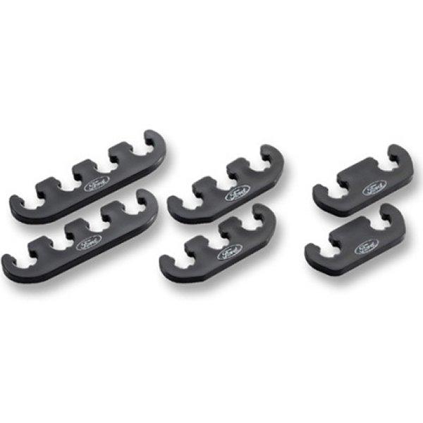 【USA在庫あり】 frp302-641 Ford Racing Wire Dividers 4 to 3 to 2 ブラック w/ ホワイト フォード Logo SP店