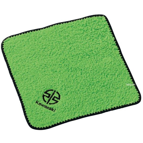J7005-0068 カワサキ純正 今治タオルハンカチ 緑 SP店