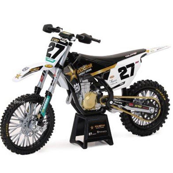 nrt58403 New Ray Toys ハスクバーナ Rockstar FC450 チーム (Malcolm Stewart #27) 1:12スケール SP店