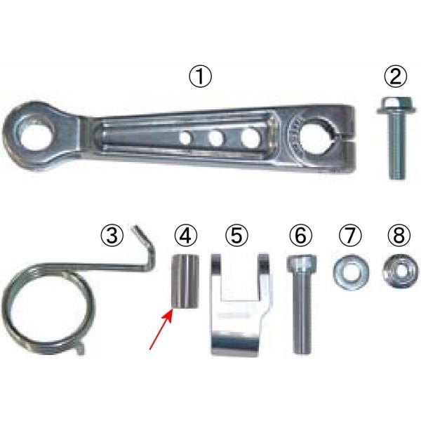 メーカー在庫あり】 00-00-2084 SP武川 ブッシュ スーパーカブ50