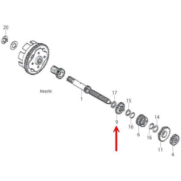 00-00-2400 SP CVtg 5thM 23T GCv HDX