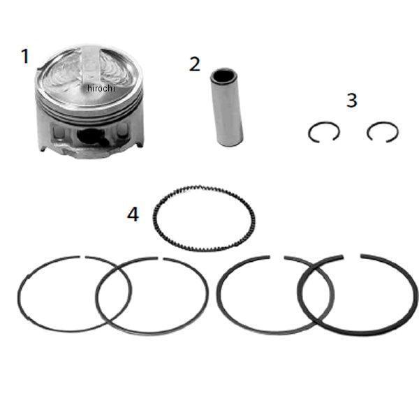 01-02-4721 SP武川 ピストン キット スーパーヘッド用 51mm/102cc HD店