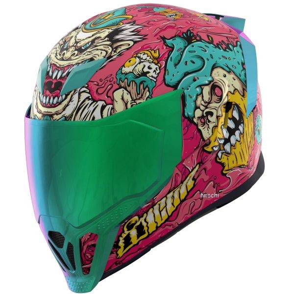 GW特別価格！即日発送！AIRFLITE フルフェイスヘルメット シルバー 0101-16932 アイコン ICON フルフェイスヘルメット AIRFLITE MIPS