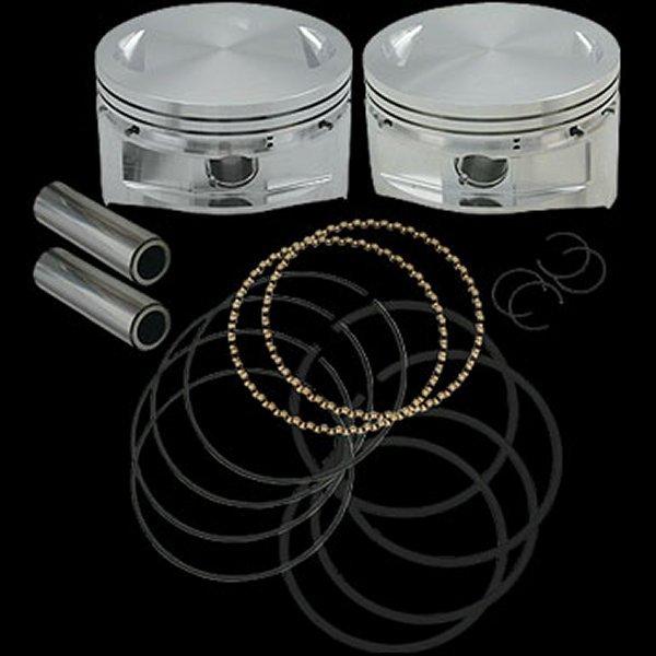 �y���[�J�[�݌ɂ���z 020497 92-1422 S&amp;S�T�C�N�� S&amp;S Cycle �b�� �s�X�g�� �Z�b�g 84�N-99�N BigTwin 116cu 4�C���`�{�A +0.020�C���` JP�X