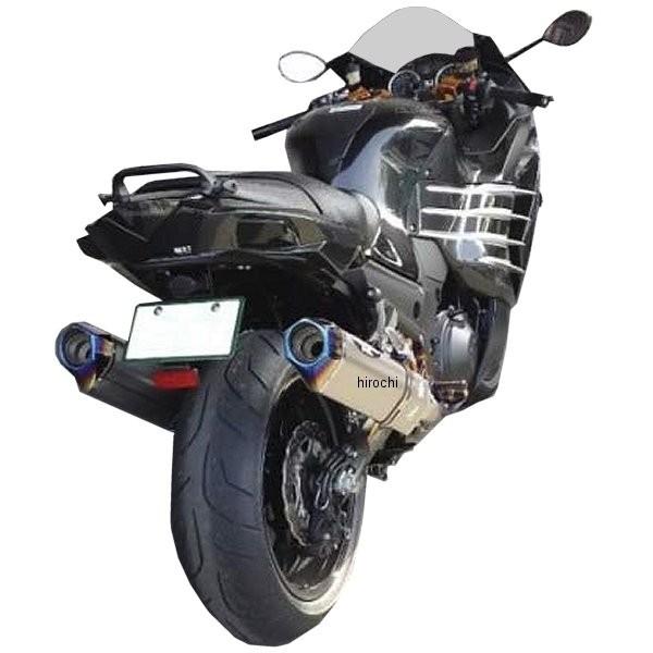 ZZR1400 ビートナサートスリップオンマフラー希少フレアパターン
