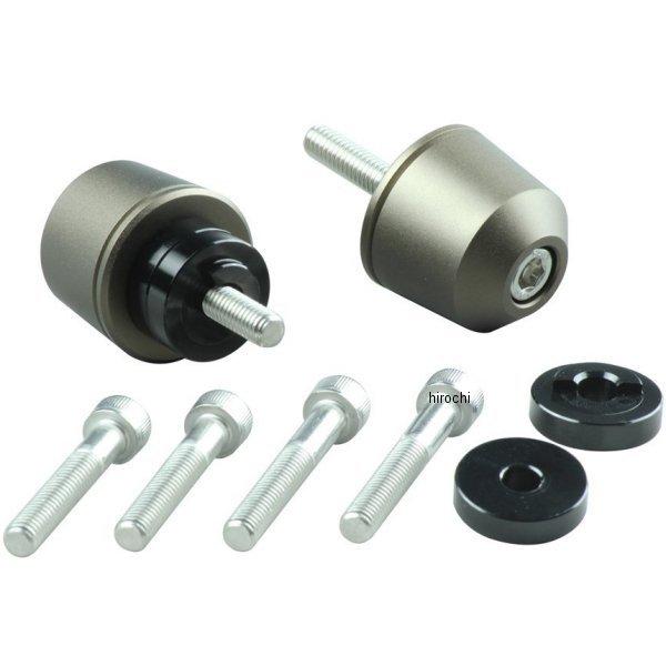 他サイト： 【メーカー在庫あり】 031176-21-10 ポッシュ POSH ソリッドバーエンド M6 ホンダ用 マットチタン JP店の商品画像