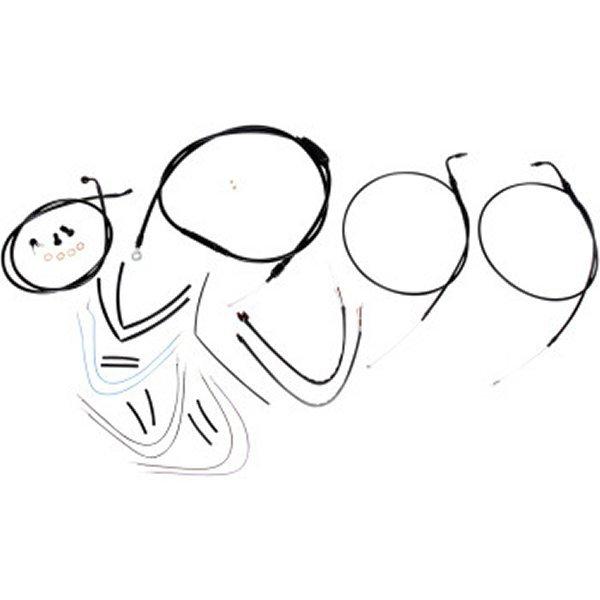 �yUSA�݌ɂ���z 0610-0756 �o�[���[�u�����h Burly Brand �P�[�u���L�b�g �� 11�N-14�N FLSTC�AFLSTF�AFLSTN 16�C���`�p JP�X