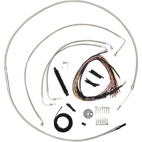 �yUSA�݌ɂ���z 0610-1206 LA�`���b�p�[�Y LA Choppers �P�[�u���R���v�L�b�g �X�e�����X 14�N-15�N FLHR 18-20�C���`�p JP�X
