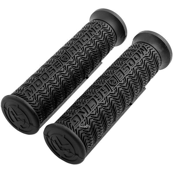 【USA在庫あり】 0630-0395 ムースレーシング MOOSE RACING グリップ ステルス ATV 全長115mm 黒 JP店