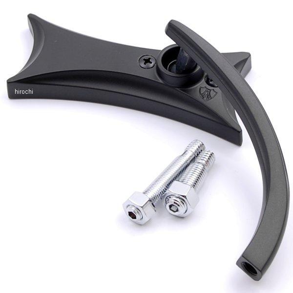 新品　ハーレー　ミラー 4ポイント マイクロダイキャスト　左側　アレンネス アレンネス 13-419 Arlen Ness ミラー 4ポイント マイクロ 黒 右