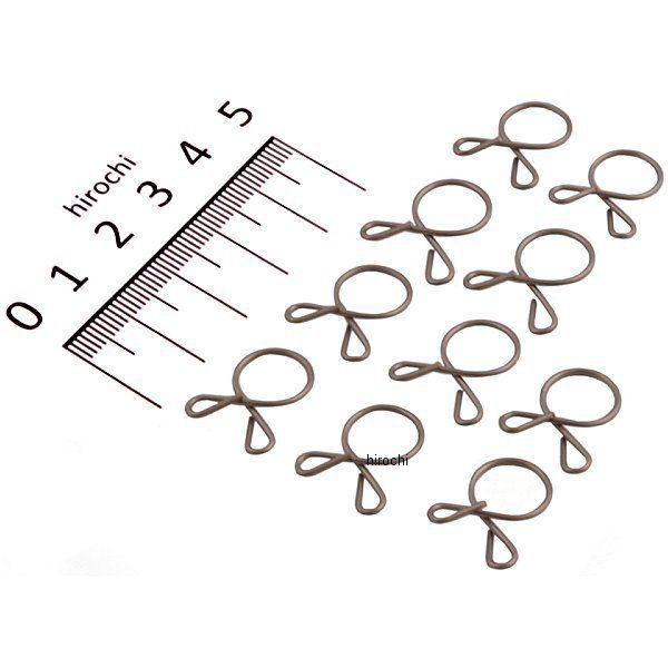 ホースクリップ Aタイプ(ステンレス)10mm 10コ入104-224ヤフー JP店