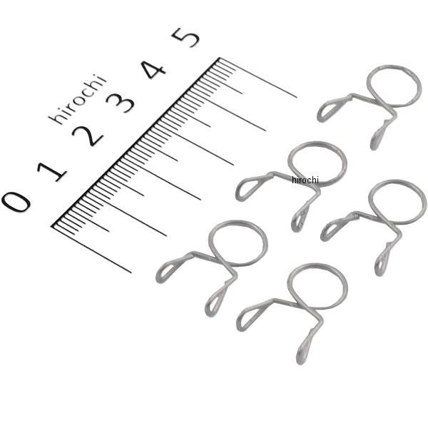 ホースクリップです。Bタイプ クリップ内径:9ミリ素材:ステンレス5個入りです。104-243ヤフー JP店