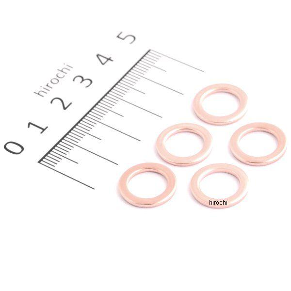 ブレーキホース等の交換の際に必ず交換してください。純正と同じ銅を使い高い気密性を保ちます。10×15mm×1．5t 5コSET105-140ヤフー JP店