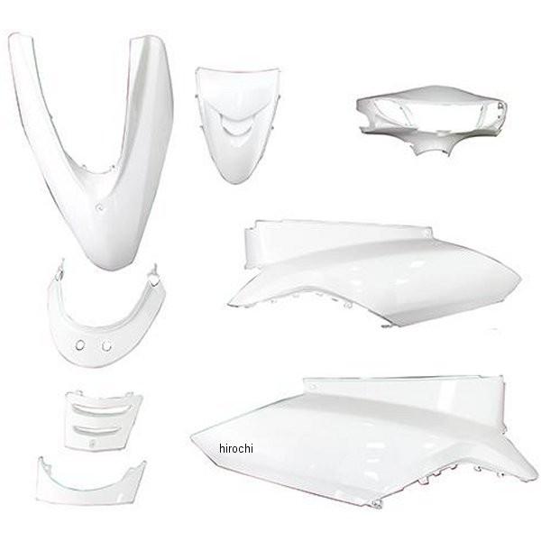 アクシストリート SE53J 外装8点セット ホワイト ヤマハ アクシ