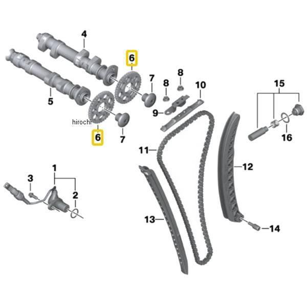 BMW 11317708198 BMW純正 カムシャフト スプロケット JP店 : ヒロチー 
