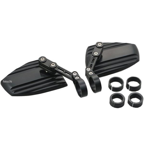 メーカー在庫あり】 16828 デイトナ BARENDミラーWAVE ブラック