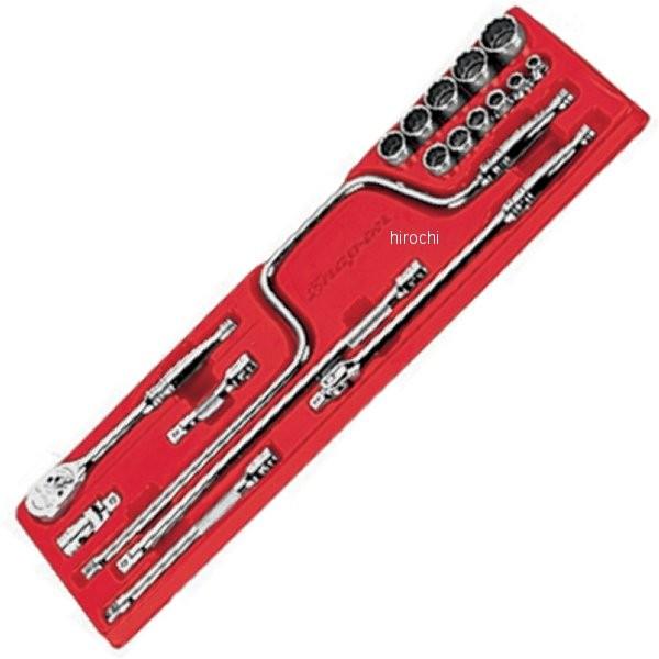 218AFP �X�i�b�v�I�� Snap-on 3/8�C���` �C���`�T�C�Y 12�p �ėp�T�[�r�X�Z�b�g 18�_(�c�[���̂�) JP�X
