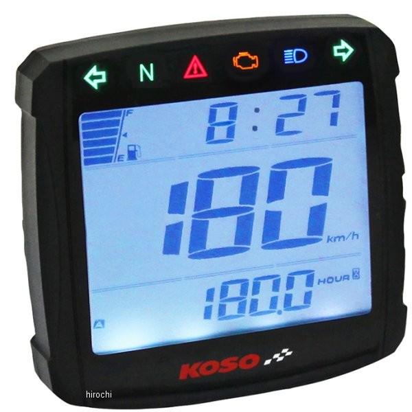 USA在庫あり】 2210-0412 KOSO マルチ/スピードメーター(km/h、MPH) XR