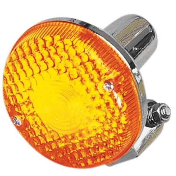 25-2195 K&S ケーアンドエス フロント ウインカー 左側 アンバー 77年