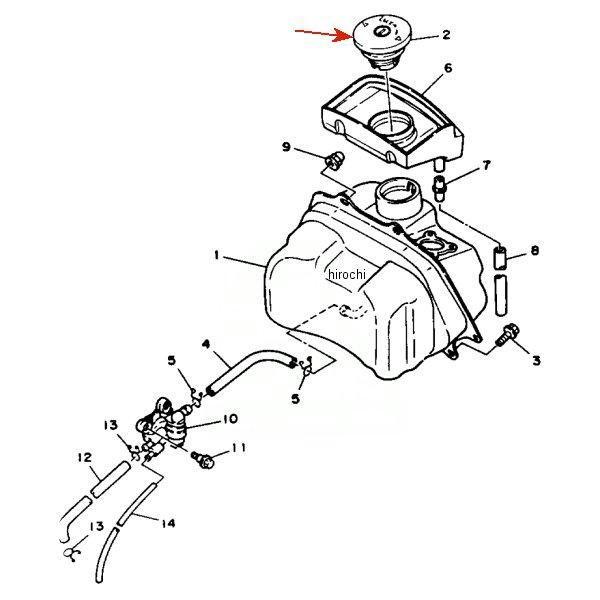 YAMAHA 3KJ-24602-02 ヤマハ純正 キャップ アセンブリ JP店