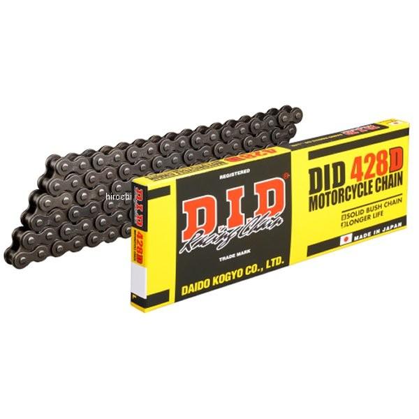 428D-138L-ST 4525516347341 DID 大同工業 チェーン 428D スタンダード シリーズ スチール 138L クリップ JP店