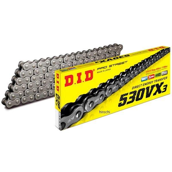 4525516465274 DID �哯�H�� �`�F�[�� 530VX3 VX�V���[�Y X�����O �X�`�[�� 124L FB �y�����N���b�v JP�X