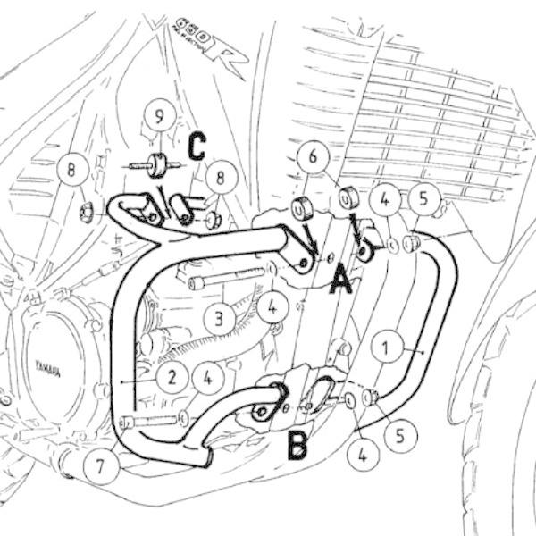 502404 00 01 wvRAhxbJ[ HEPCO&amp;BECKER GWK[h 04N-06N XT660RAXT660X ubN JPX