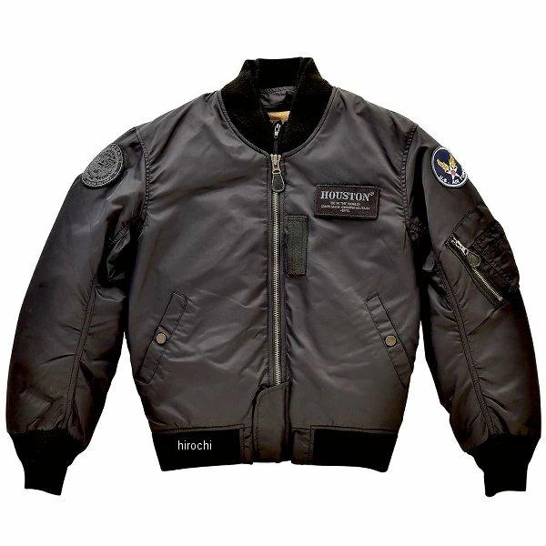 HTVA2211WBKXS HTVA2211W ヒューストン HOUSTON 2024年秋冬モデル ジャケット MA-1 M/C 黒 XSサイズ JP店