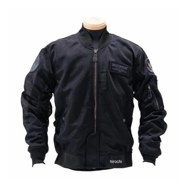 HTVA2611S ヒューストン HOUSTON MA-1 ジャケット メッシュ M/C ブラック XSサイズ JP店