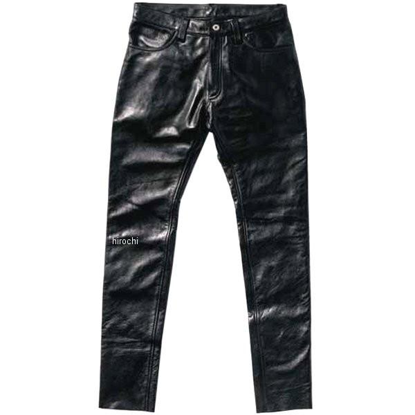 2268-0 カドヤ KADOYA 春夏モデル レザーパンツ LTR-PANTS 黒 WS 