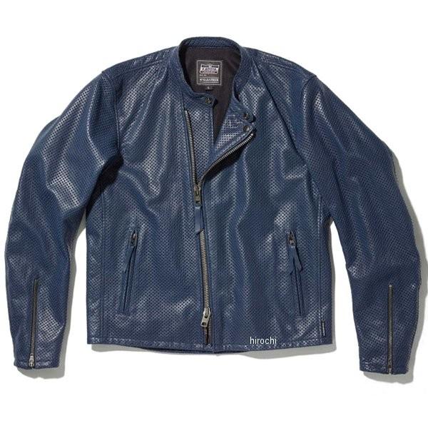 1305 カドヤ KADOYA 春夏モデル レザージャケット PL-SW ネイビー M  