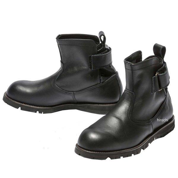 カドヤ 4327/BLACK/27.5 4327 KADOYA アンクルブーツ EG BLACK 黒 27.5 