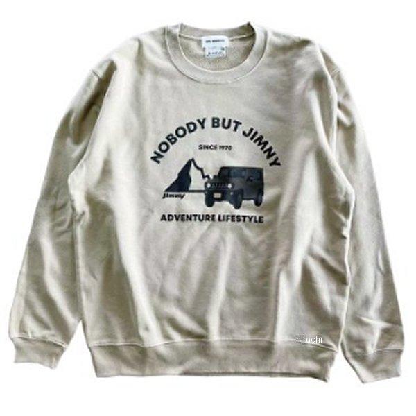 2202SZ02-31 スズキ ジムニー スウェットシャツ ベージュ M