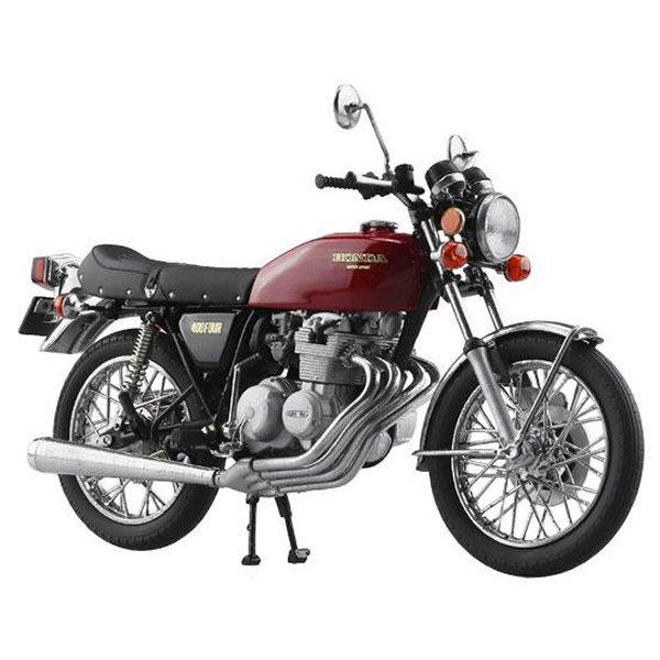 アオシマ　スカイネットCB400FOUR 1/12完成品　パラキートイエロー 即納】 4905083111734 青島文化教材社 アオシマ スカイネット1
