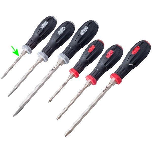 他サイト： PGMD-075 トネ TONE パワーグリップドライバー (貫通) (-) 0.8x5.5 長さ 75mm グレー JP店の商品画像