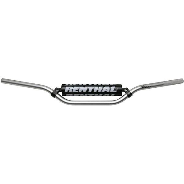 【メーカー在庫あり】 789-02-SI レンサル RENTHAL コンペティションバー 85年-03年 セロー225/W シルバー JP店