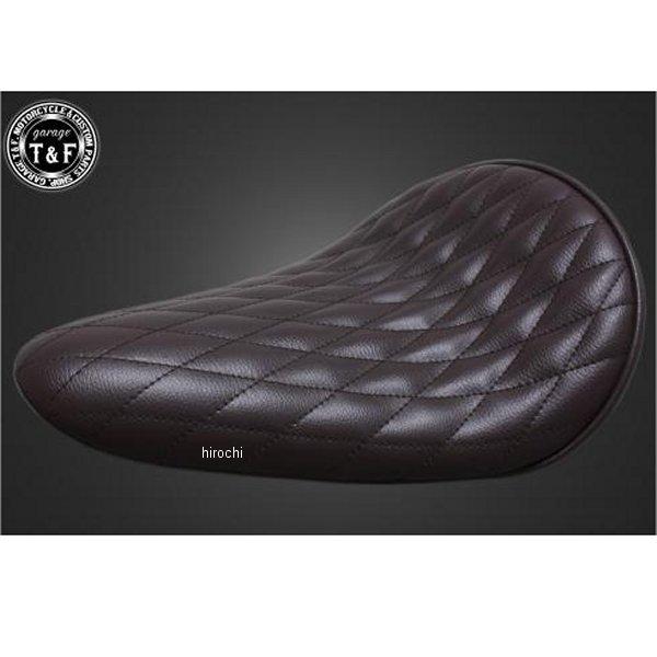 ガレージT&F BLソロシート(ダイヤ)ブラック　バックアップタイプ(ロング) ガレージT&F 汎用 BLソロシート クロスヴィンテージ（ブラック