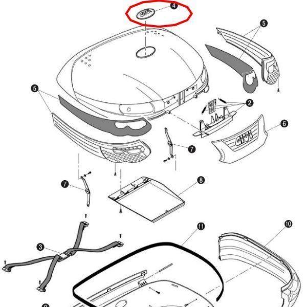 y[J[݌ɂz 70606 Wr GIVI mL[P[Xp Gu ZV55R E55p JPX