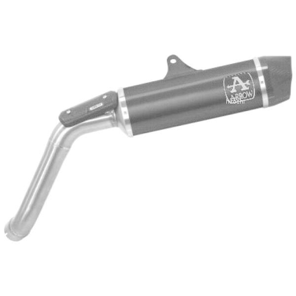 アロー 72632AKN ARROW スリップオンマフラー INDY RACE 19年-20年