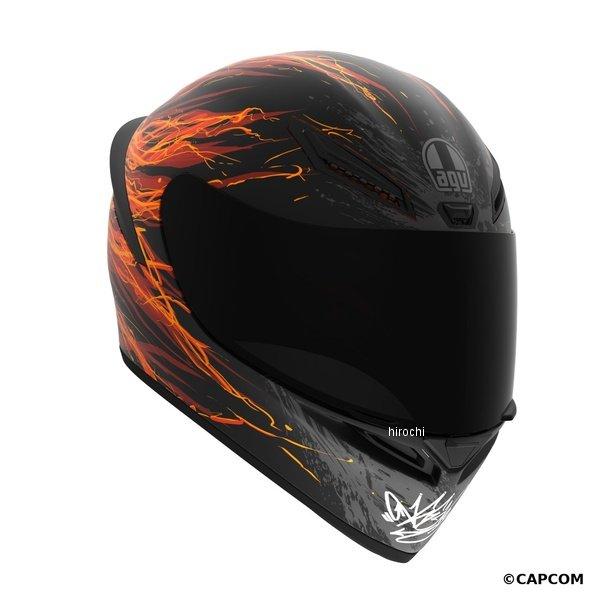 【New】 18394007-097-XL エージーブイ AGV K1 S フルフェイスヘルメット 097-SF6 ケン アジアンフィット ブラック/グレー/ファイアー XL JP店