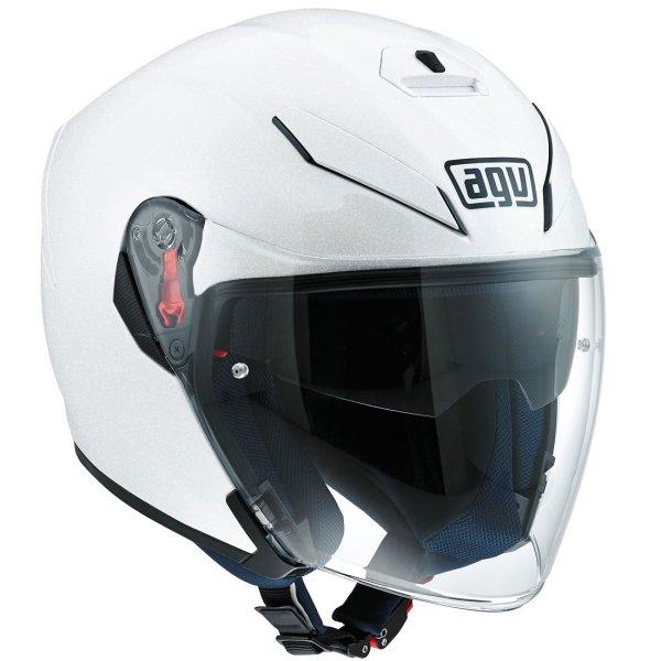 113194G0005-M エージーブイ AGV ジェットヘルメット K5 パール