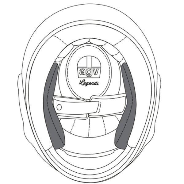 KIT77004001-M �G�[�W�[�u�C AGV �`�[�N�p�b�h �A�W�A���t�B�b�g X101�p M�T�C�Y HD�X