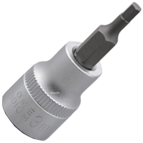 他サイト： 【メーカー在庫あり】 97746 デイトナ ヘックスソケット(ショート) 3mm 3/8インチ JP店の商品画像